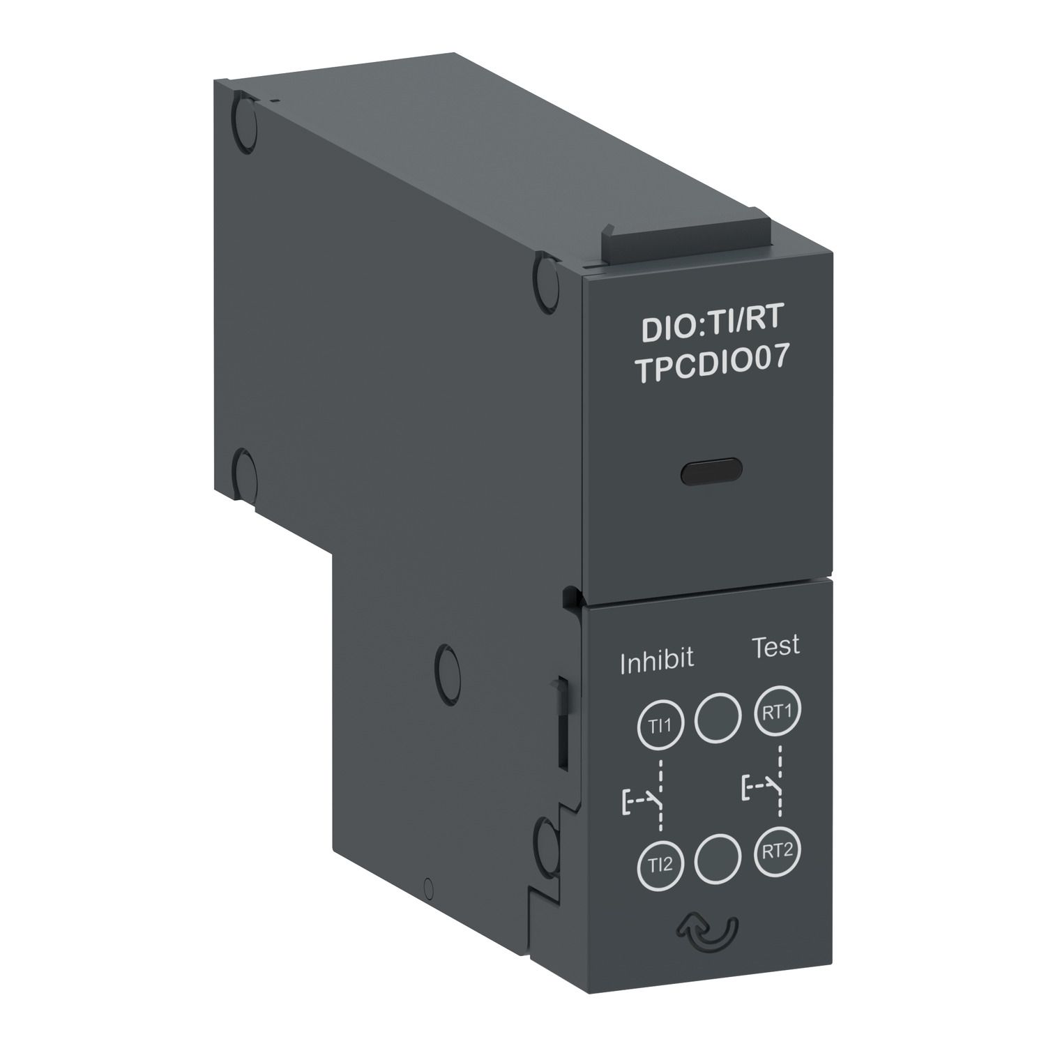 Picture of function module, TransferPacT, transfer inhibit and remote testing, input signal