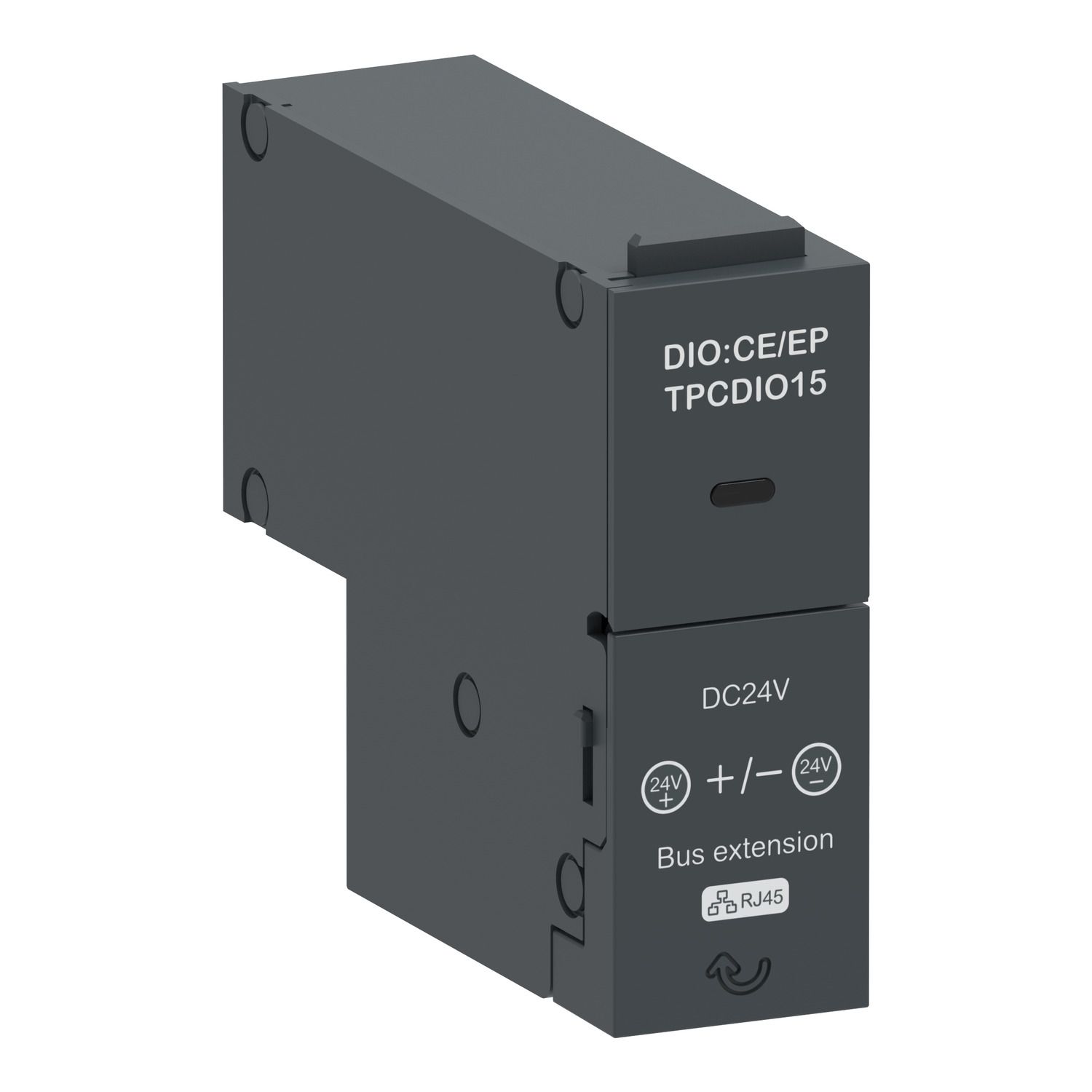 Picture of function module, TransferPacT, bus extension and 24V DC auxiliary supply