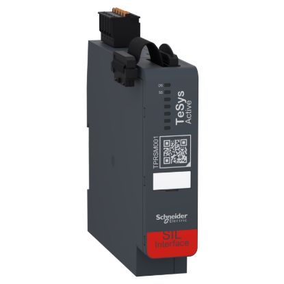 Picture of SIL interface module, TeSys island, 24VDC, Isolated switching input for safe stop
