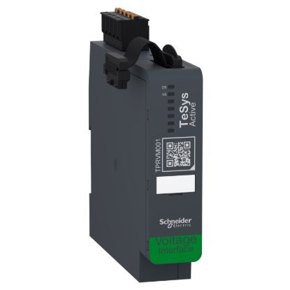 Picture of Voltage interface module, TeSys island, 690VAC 47-63 Hz, Isolated switching input for safe stop