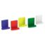 Picture of Actassi 19-C Patch Panel RJ45 shutter Yellow pack of 24pcs