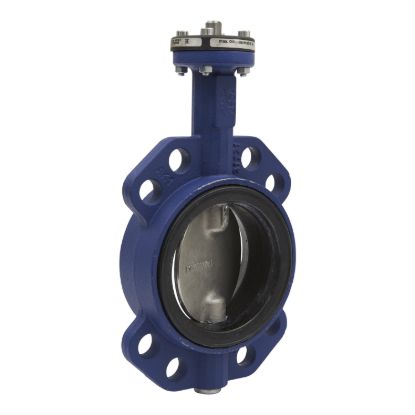 Picture of VF208W Butterfly Valve, 2-Way, DN125, Wafer Flanged, 316 Stainless Steel Disc, EPDM Liner, Kvs 1025mÂ³/h, Max âˆ†P 600 kPa.