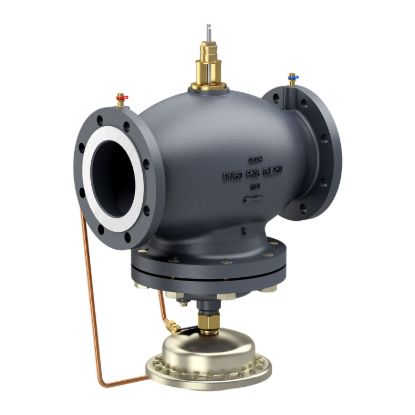 Picture of SpaceLogic VP221F PIBCV (PICV), 2-Way, PN16, DN125, Flanged, Standard Flow: 36...90 m³/h (10...25 l/s).