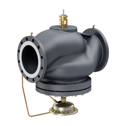 Picture of SpaceLogic VP222F PIBCV (PICV), 2-Way, PN16, DN250, Flanged, High Flow: 148...370 m³/h (41...103 l/s).