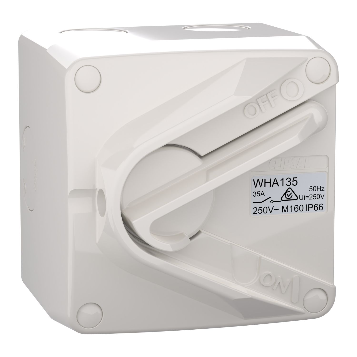 Picture of Switch, Weathershield, 1-Gang, 1 Pole, 35A, 250VAC, IP66