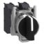 Picture of Complete selector switch, Harmony XB4, Explosive atmosphere, swith 3 positions spring return