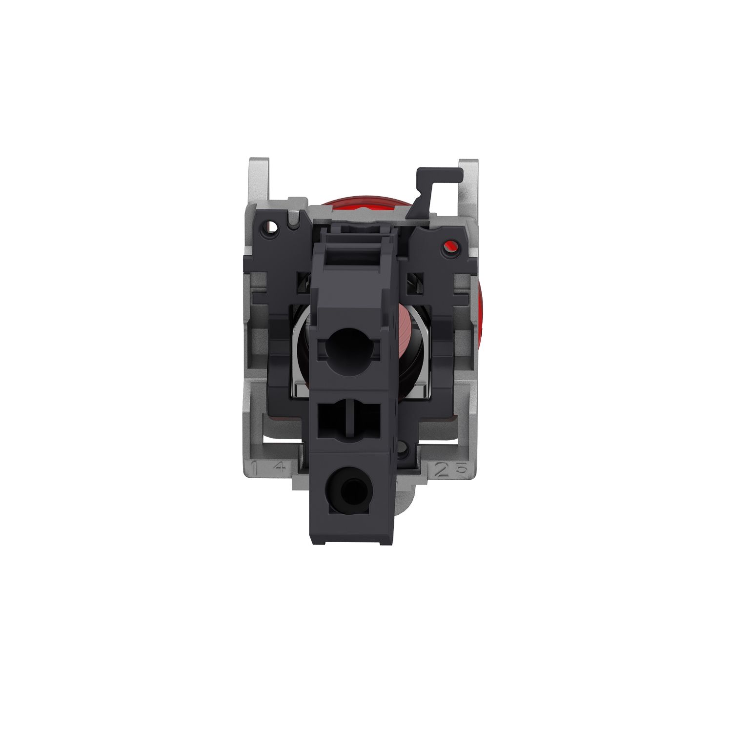 Picture of Complete pilot light, Harmony XB4 - ATEX D, red, integral LED, 24...254V