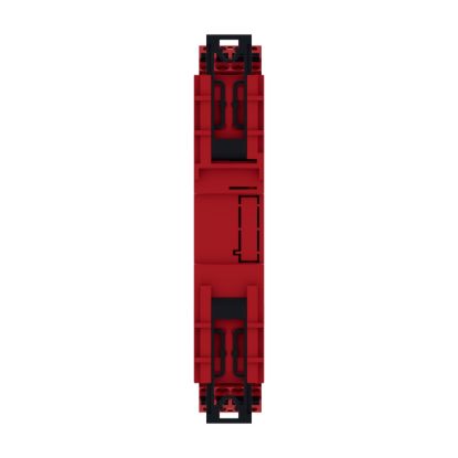 Picture of safety module, Harmony XPS, time delayed output, for Estop, guard, OSSD, 24V AC or DC, spring