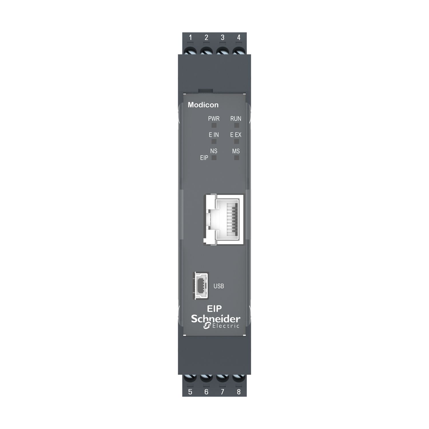 Picture of expansion module, Modicon MCM, Ethernet/IP diagnostic, screw
