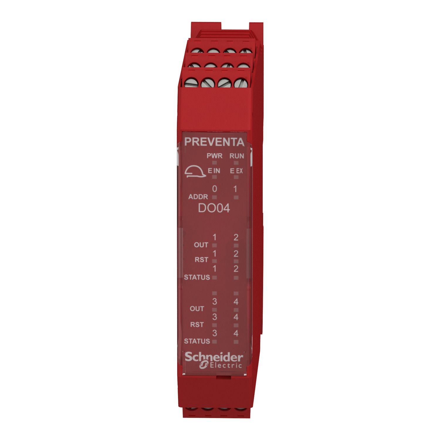 Picture of expansion modules, Modicon MCM, 4 digital output pairs, screw