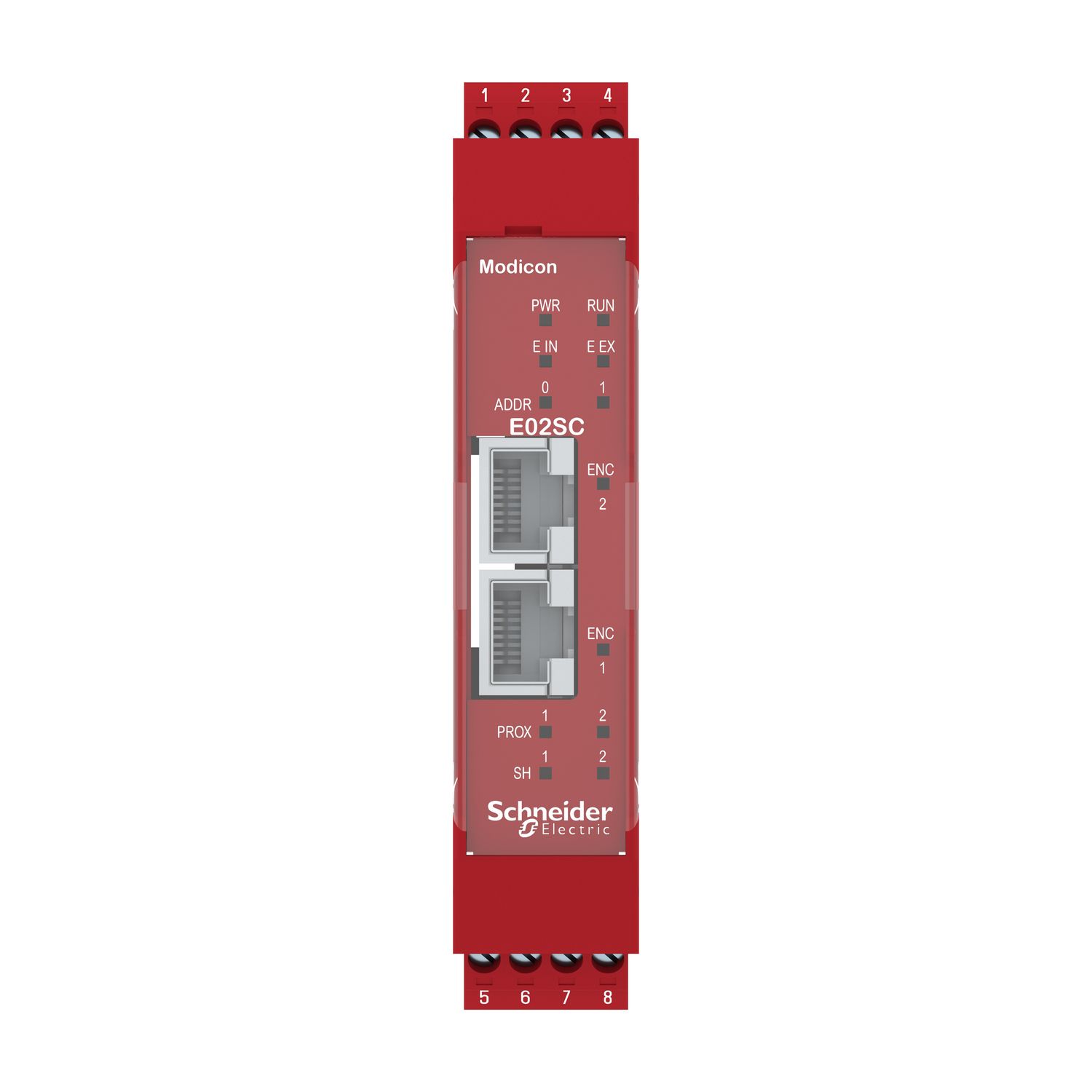 Picture of expansion module, Modicon MCM, speed monitoring, 2 SinCos encoder, screw