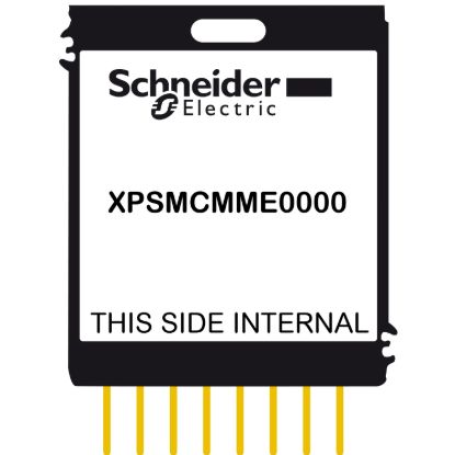 Picture of memory card, Modicon MCM, to save configuration data and transfer to a new device