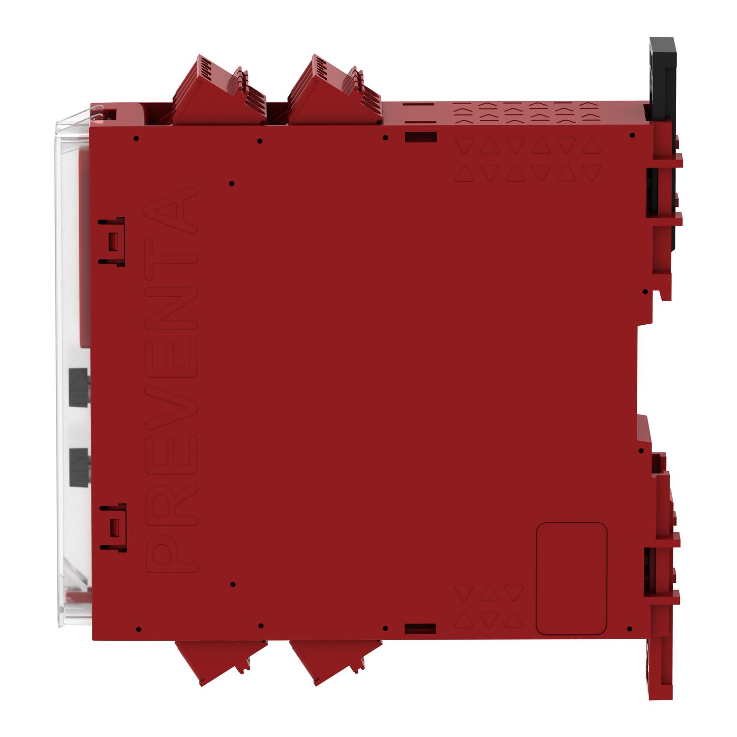 Picture of safety module, Harmony XPSU, potential free 2 NC, NO NC, 2 PNP, 24V AC or DC, spring