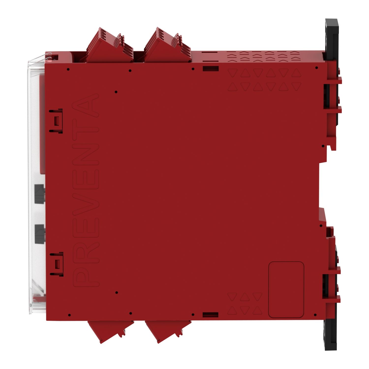 Picture of safety module, Harmony XPSU, potential free 2 NC, NO NC, 2 PNP, 48 to 240V AC or DC, spring