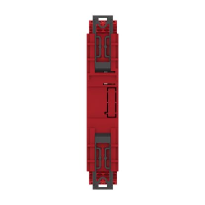 Picture of safety module, Harmony XPSU, Cat 4, potential free 2 NC, NO NC, 2 PNP, 24V AC or DC, spring