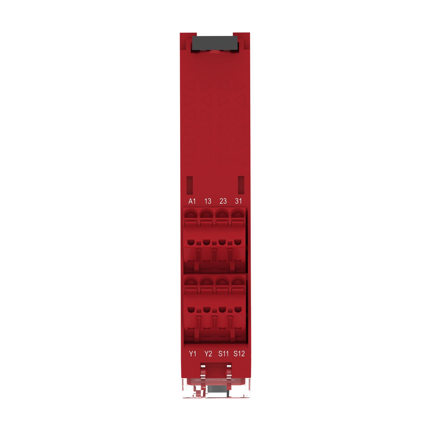 Picture of safety module, Harmony XPSU, Cat 4, features XPSUAF with PNP or NPN, safety mat, 48 to 240V AC or DC, spring