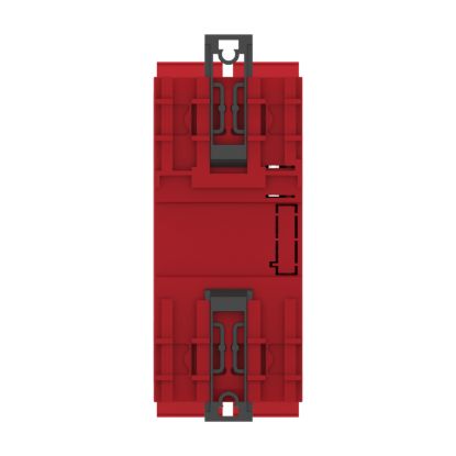 Picture of safety module, Harmony XPSU, Cat 4, features 6 x XPSUAF, 24V AC or DC, screw