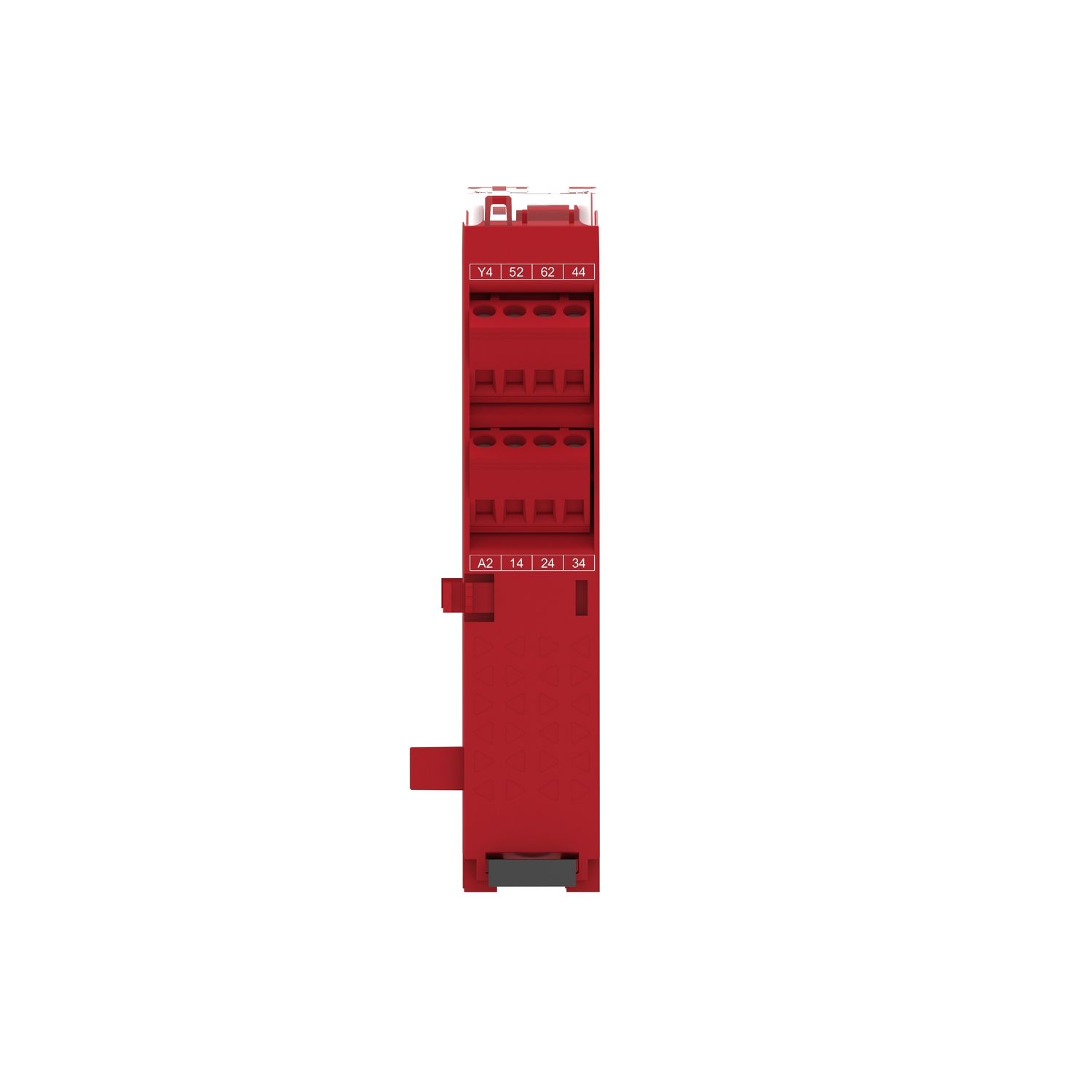 Picture of safety module, Harmony XPSU, Cat 4, expansion use with universal range, 24V AC or DC, screw