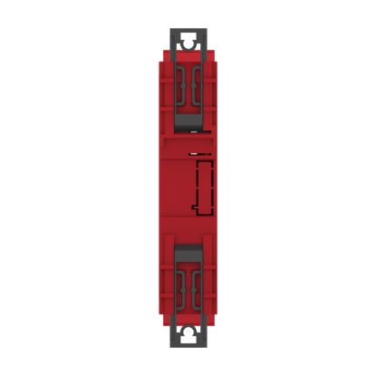 Picture of safety module, Harmony XPSU, Cat 4, features 2 x XPSUAF with enabling movement, 24V AC or DC, screw