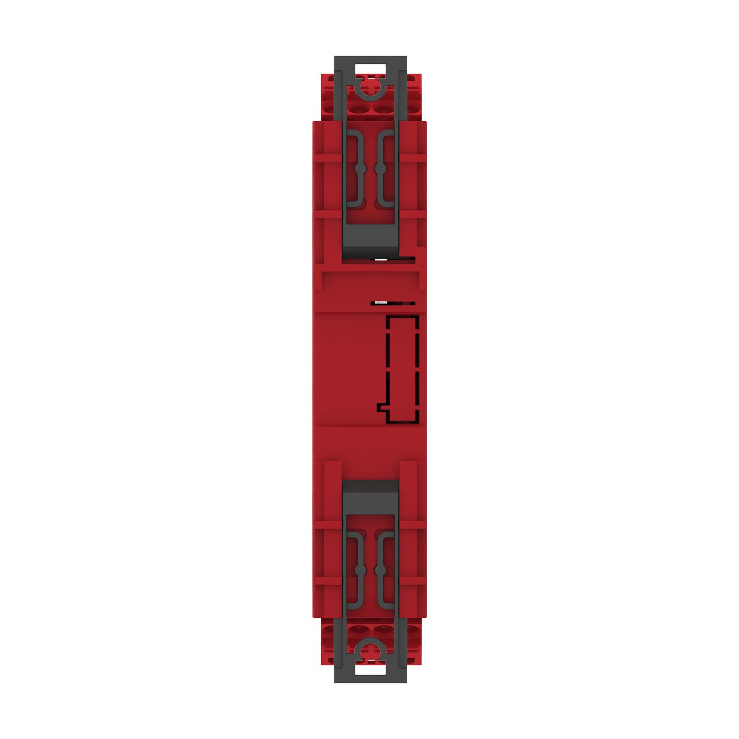 Picture of safety module, Harmony XPSU, Cat 4, features 2 x XPSUAF with enabling movement, 48 to 240V AC or DC, spring