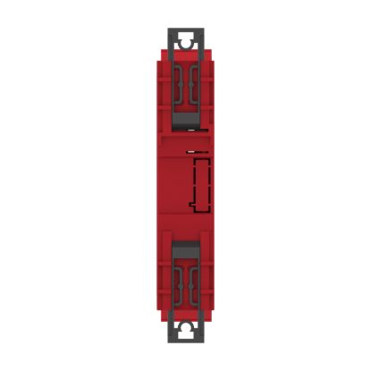 Picture of safety module, Harmony XPSU, Cat 4, features 2 x XPSUAF with enabling movement, 48 to 240V AC or DC, screw