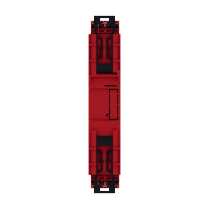 Picture of safety module, Harmony XPS, zero speed monitoring with time delay, 24V AC or DC, spring