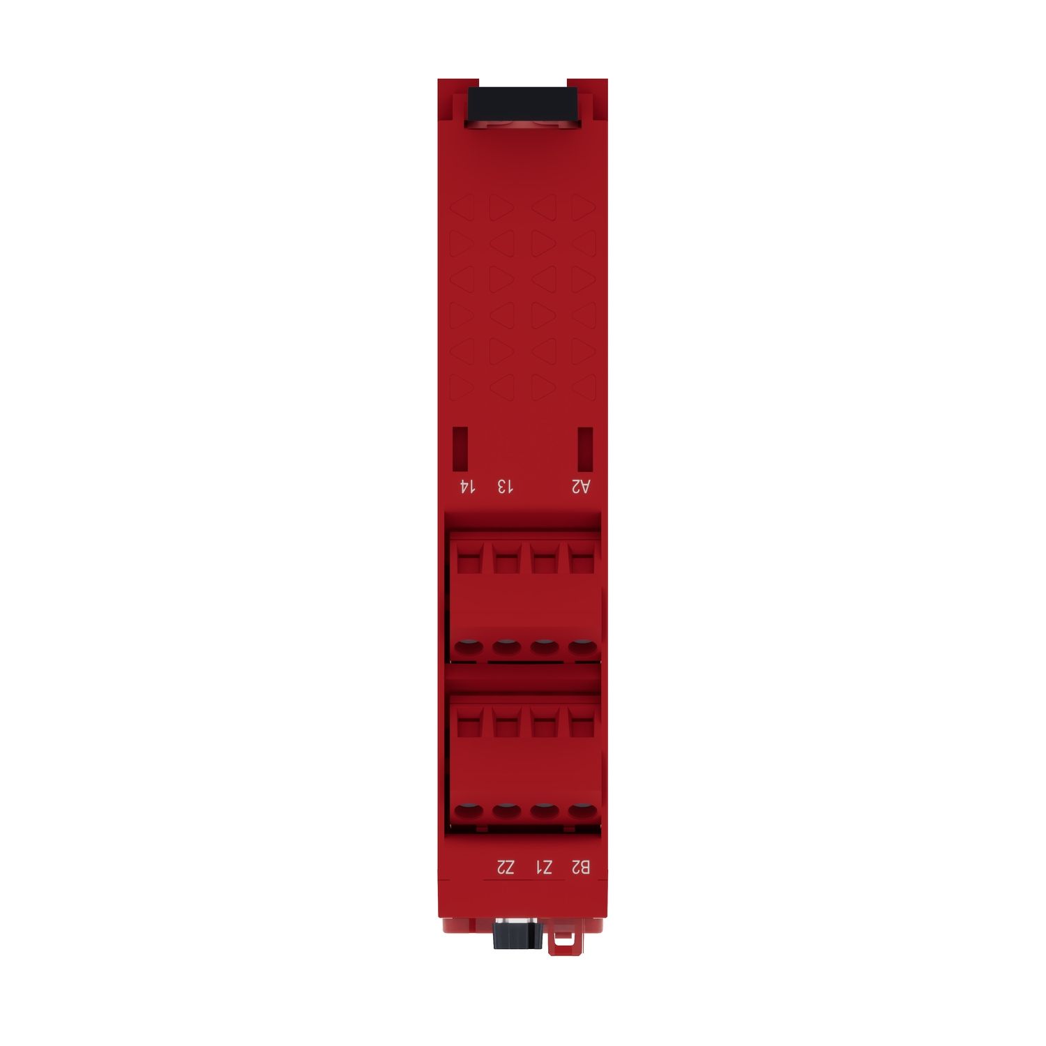 Picture of safety module, Harmony XPS, zero speed monitoring with time delay, 24V AC or DC, screw