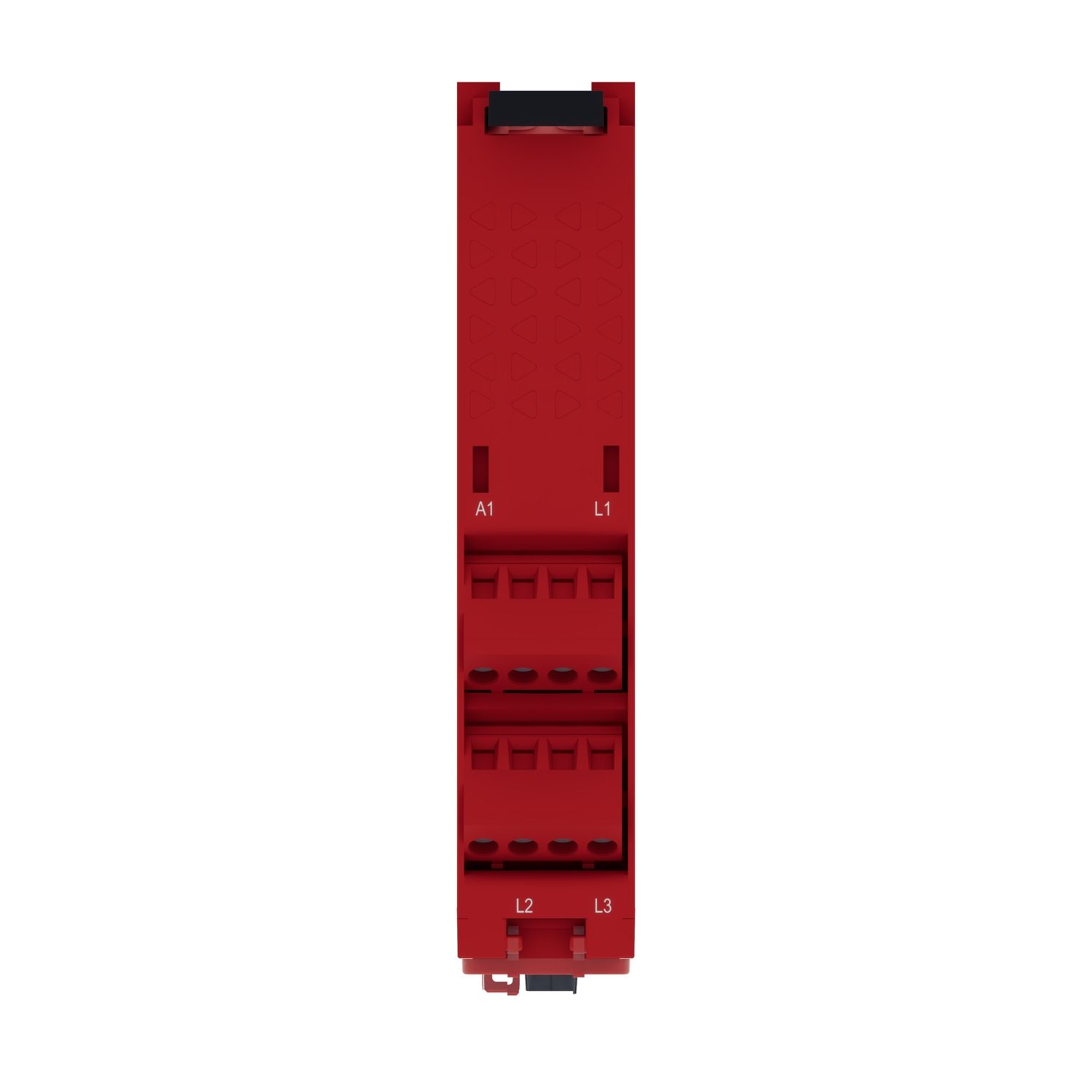 Picture of safety module, Harmony XPS, zero speed monitoring with time delay, 24V AC or DC, screw