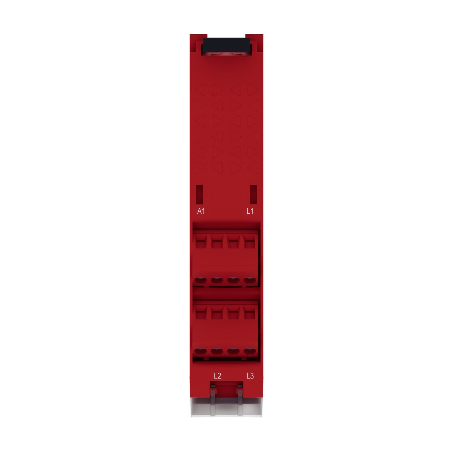 Picture of safety module, Harmony XPS, zero speed monitoring with time delay, 48 to 240V AC or DC, screw