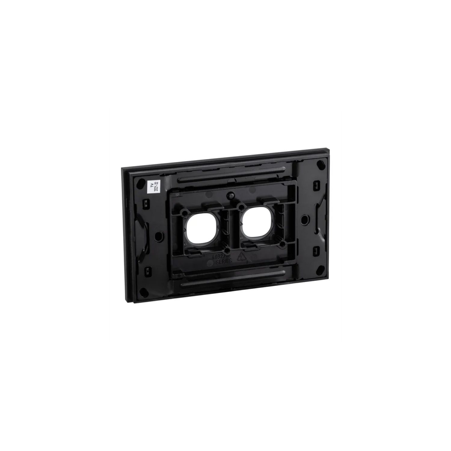 Picture of Grid and Cover, Saturn Zen, 2 Gang, Less Mechanism