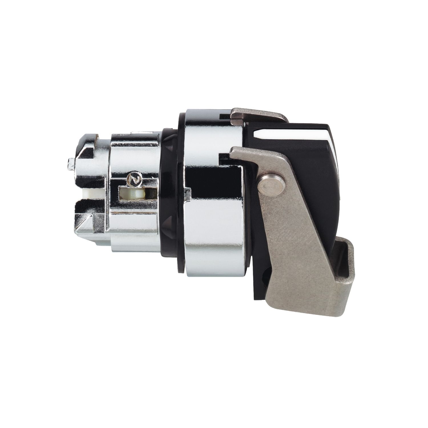 Picture of Head for selector switch, Harmony XB4, black, 22mm, 3 positions, stay put