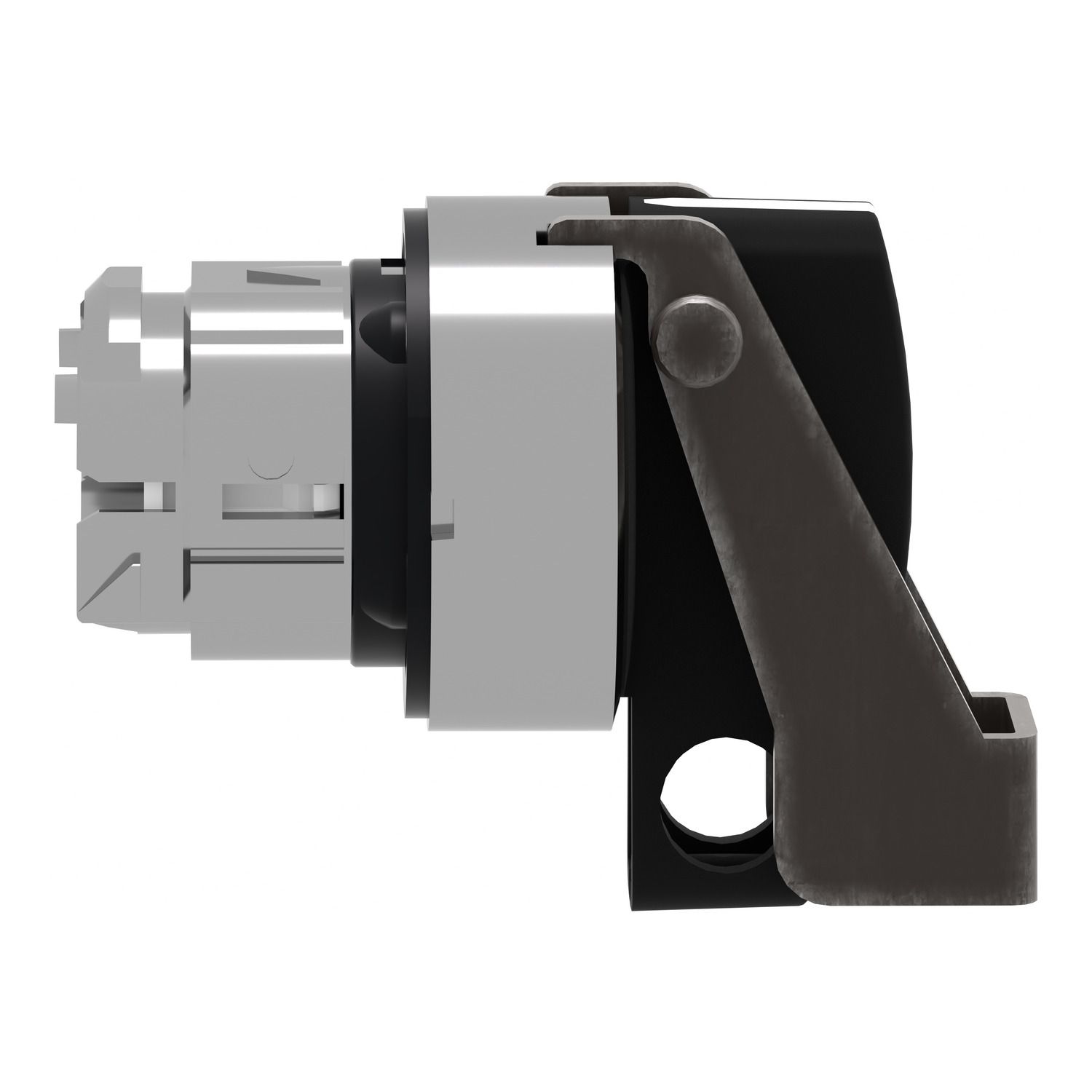 Picture of Head for selector switch, Harmony XB4, black, 22mm, 3 positions, stay put