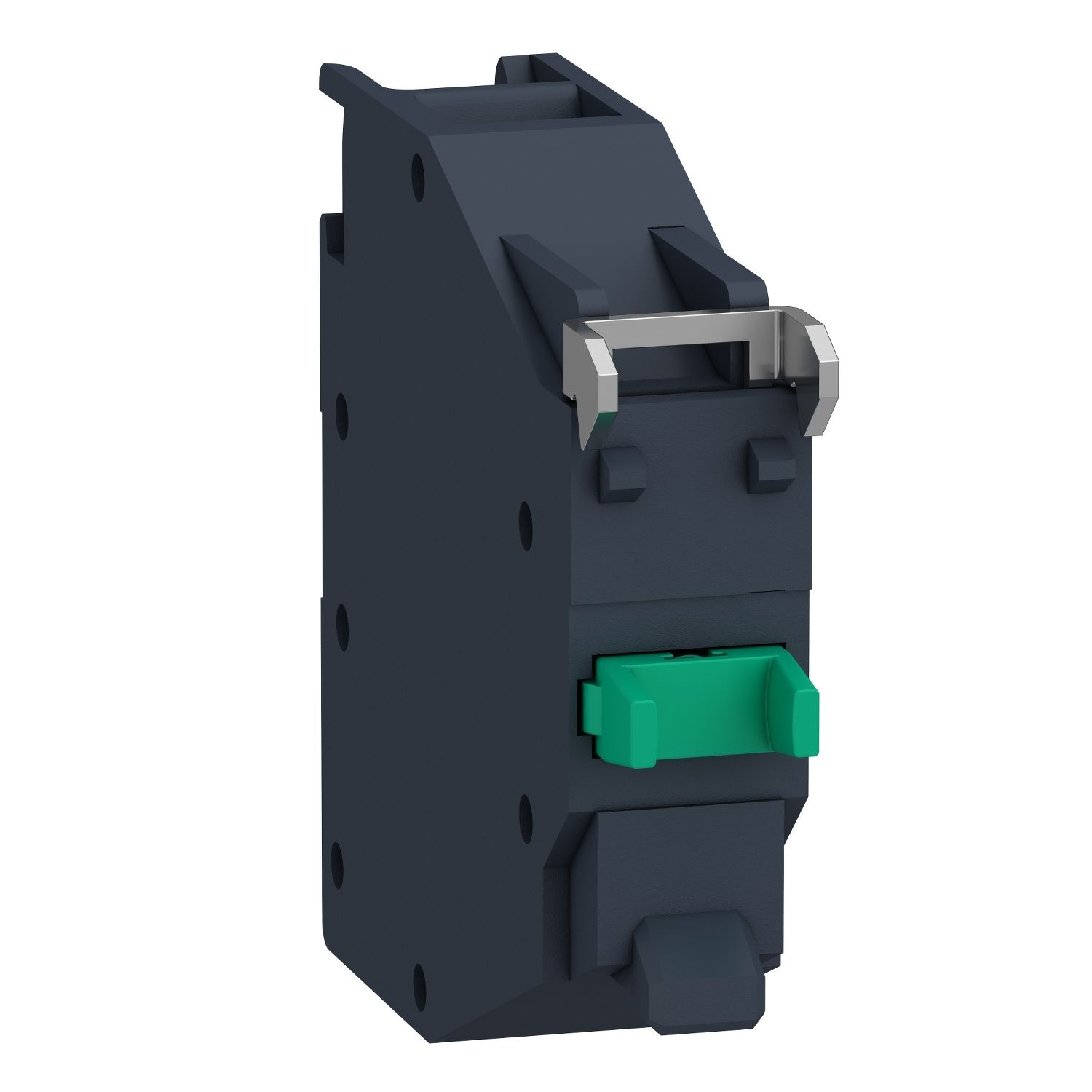 Picture of Contact block, Harmony XB4 - ATEX D, single contact, gas protected contact, screw clamp terminals, 1NO